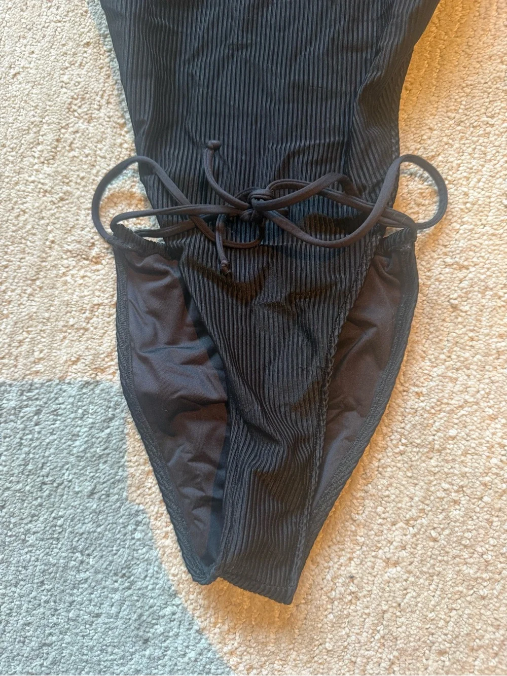 Frankies Bikinis X Revolve Croft One Piece in Black Small
